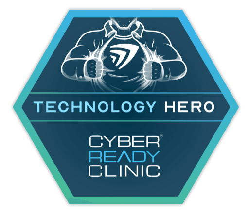 Cyber Ready Clinic Technology Hero credential